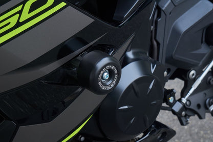 Racing Sliders Ninja650 Silver Left and Right Set