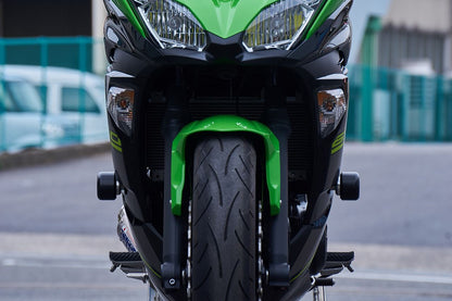 Racing Sliders Ninja650 Silver Left and Right Set
