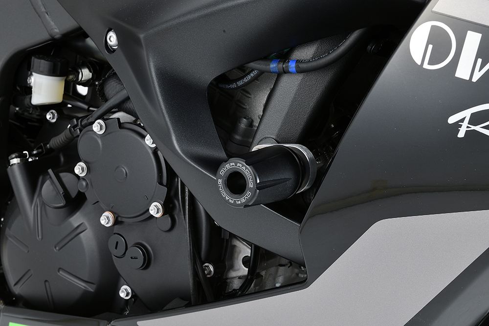 フレームスライダー SIL ZX-6R 24- シルバー 左右セット