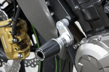 Engine Slider SIL Z1000 (14) Black/Silver Left and Right Set