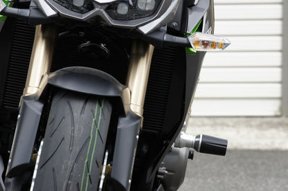 Engine Slider SIL Z1000 (14) Black/Silver Left and Right Set