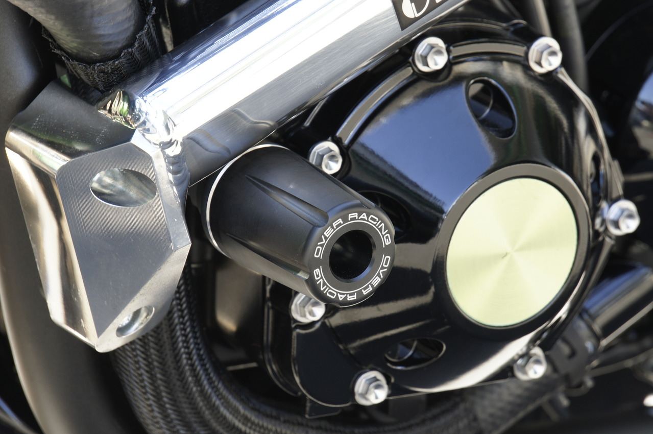 エンジンスライダー ZRX1200 DAEG ブラック/シルバー 左右セット