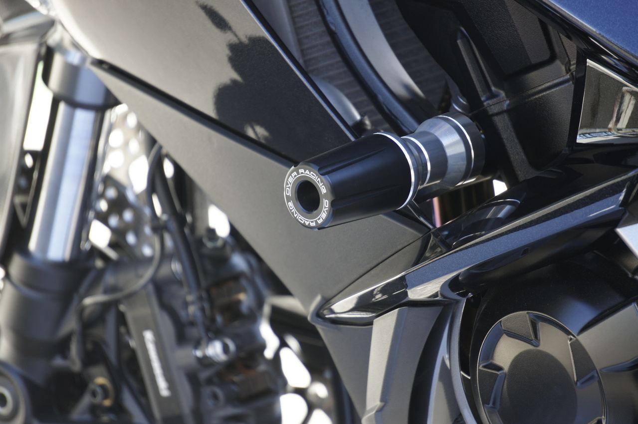Racing Slider Ninja1000 (17) Black Left and Right Set