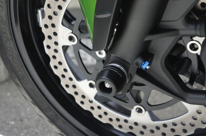 フロントアクスルスライダー ZX-14R 12- ブラック/シルバー 1個