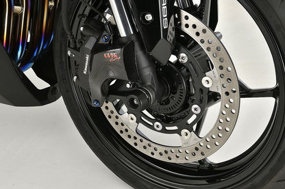 フロントアクスルスライダー ZX-25R ブラック 1個