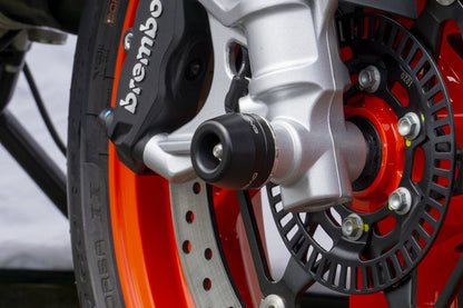 フロントアクスルスライダー RS660 21- ブラック 1個