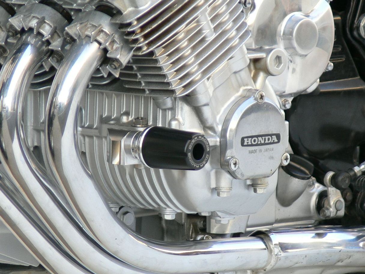 エンジンスライダー CBX1000 ブラック/シルバー 左右上下セット