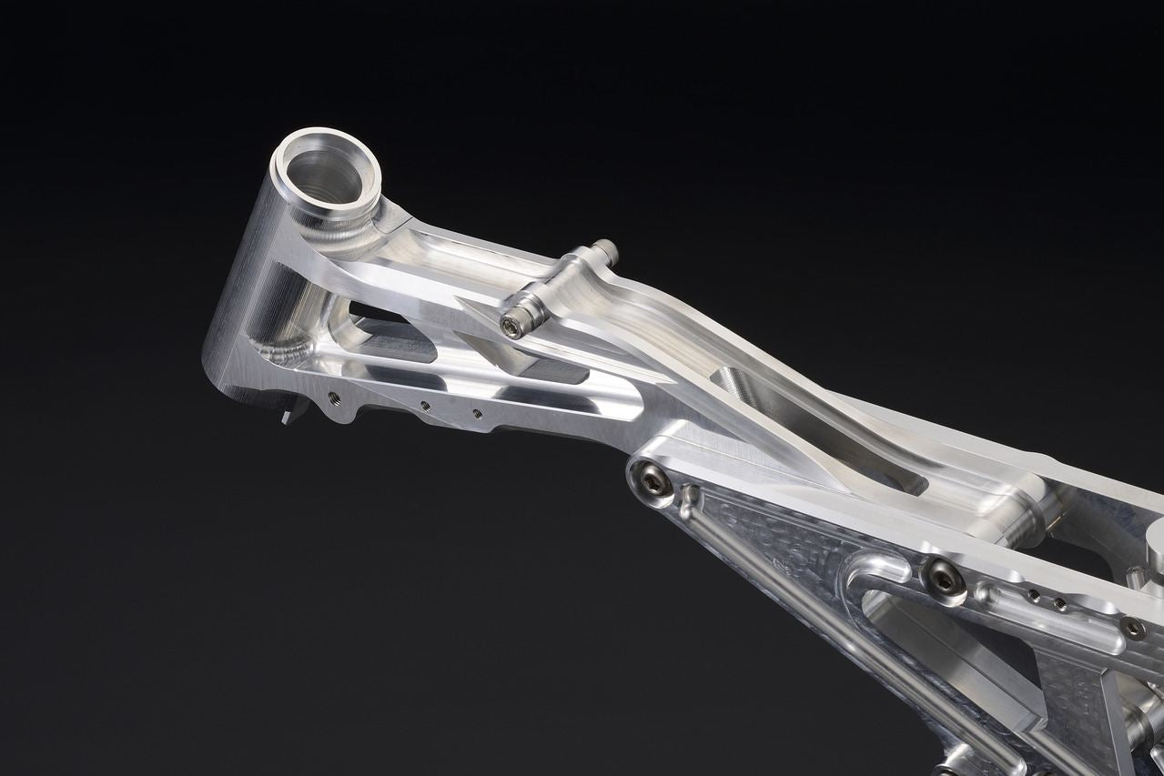 OV-38 フレームキット Monkey シルバーアルマイト仕上げ 1個