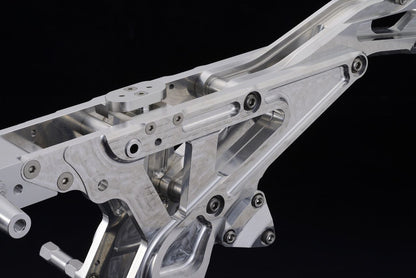 OV-38 フレームキット Monkey シルバーアルマイト仕上げ 1個