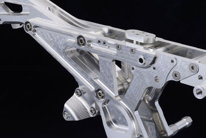 OV-38 フレームキット Monkey シルバーアルマイト仕上げ 1個