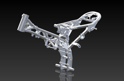 OV-44 フレームキット シルバー Monkey125 18-23 シルバー 1セット