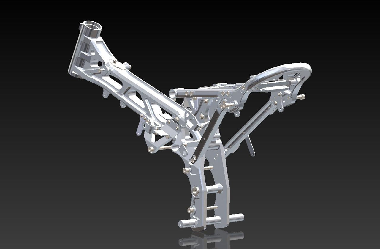 OV-44 フレームキット シルバー Monkey125 18-23 シルバー 1セット