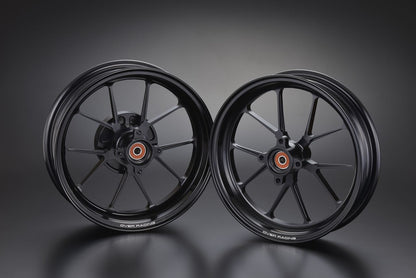 GP-TEN F2.70/R3.50-12 MONKEY125 ABS Black Front/Rear Set
