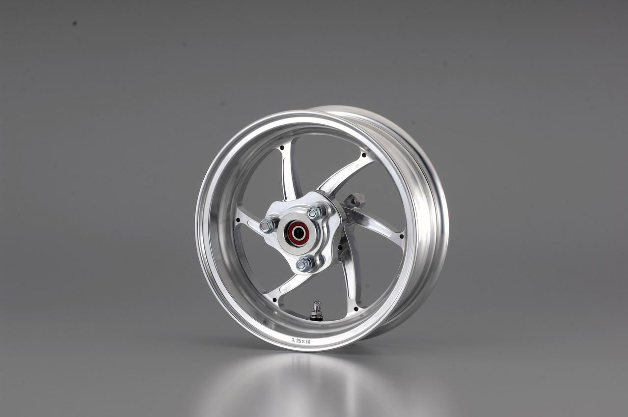 Rホイール GP-SIXシルバー 2.75-12 NSF/NSR/XR シルバーアルマイト リア2.75-12 1個