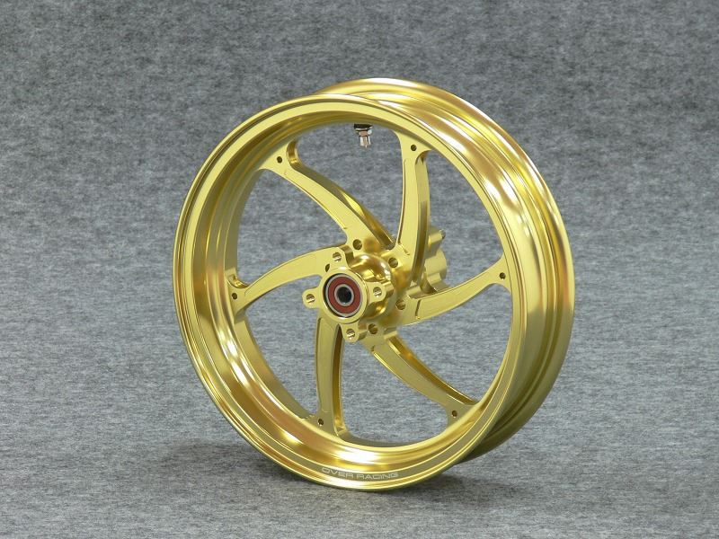 Rホイール GP-SIXゴールド3.00-12 NSF/NSR/XR ゴールドアルマイト リア3.00-12 1個