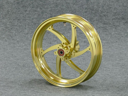 Rホイール GP-SIXゴールド3.50-12 NSF/NSR/XR ゴールドアルマイト リア3.50-12 1個