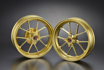 GP-TEN F2.70/R3.50-12 GROM DAX125 Gold Front Rear Set