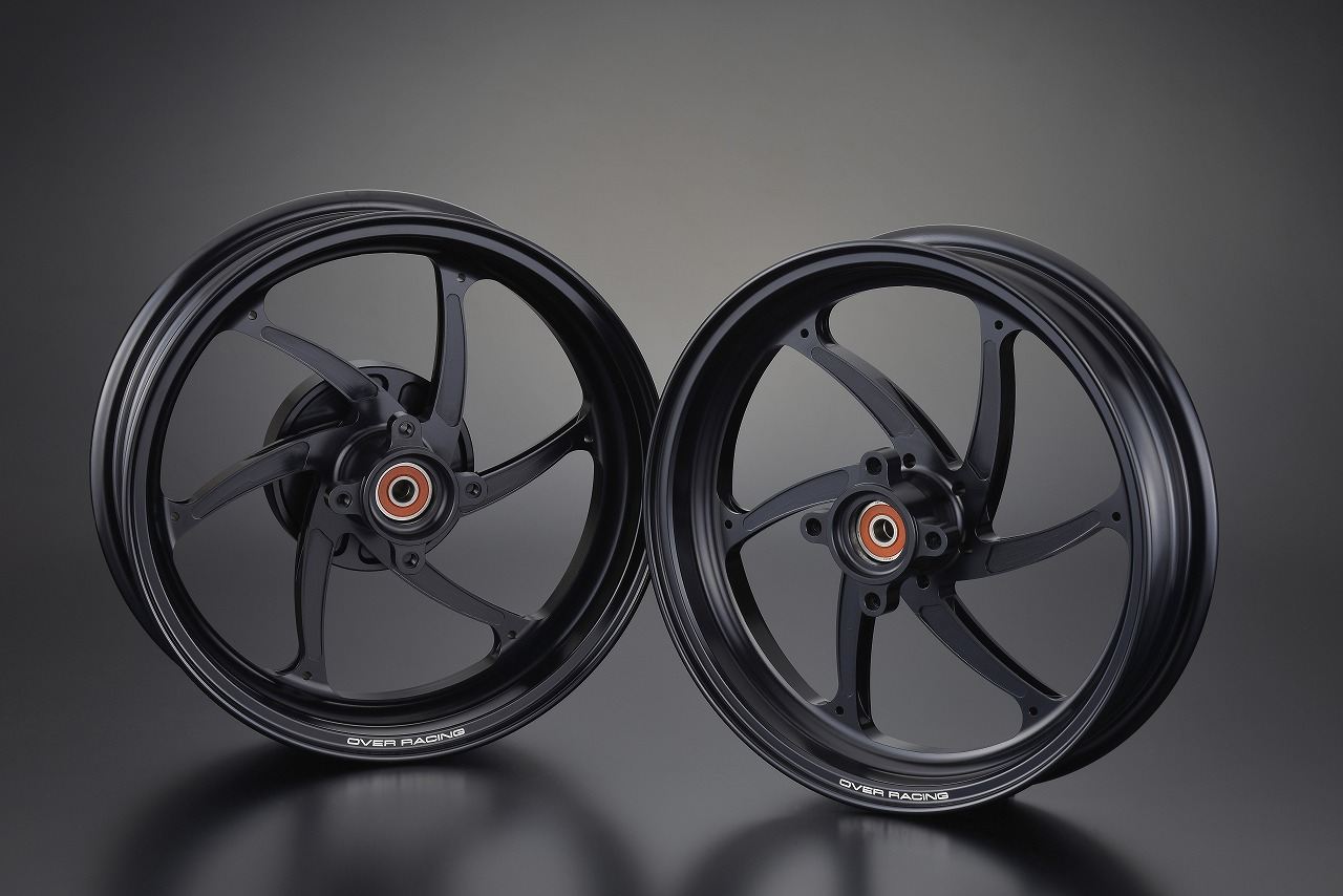 GP-SIX F2.70/R3.50-12 GROM DAX125 ブラック フロントリアセット