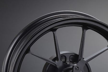 GP-TENホイールセット2.50/3.50-12 Z125-PRO ブラック フロントリアセット