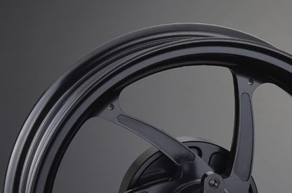 GP-SIXホイールセット2.50/3.50-12 Z125-PRO ブラック フロントリアセット