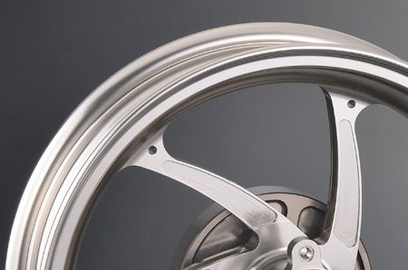 GP-SIXホイールセット2.50/3.50-12 Z125-PRO チタン フロントリアセット