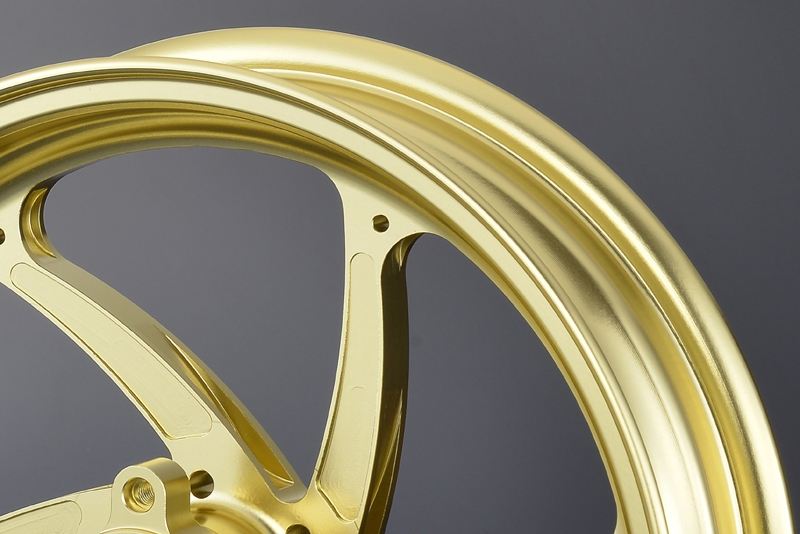 GP-SIX ホイールセット F2.50-12 Z125-PRO 16- ゴールド フロント1個