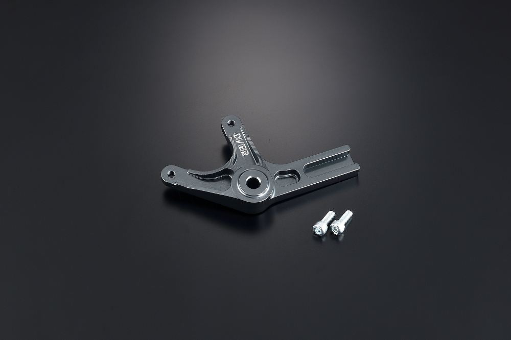R caliper support Gunmetal Brembo 2P (crab) upper side Monkey125 Black 1 pc