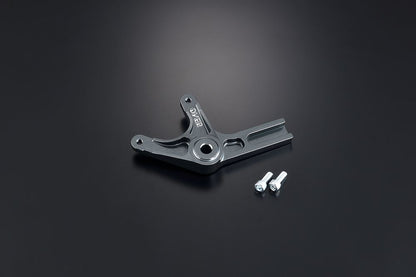R caliper support Gunmetal Brembo 2P (crab) upper side Monkey125 Black 1 pc