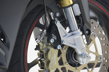 F Caliper Support BLK Brembo 4P/40mm CBR250RR Black Alumite Finish 1 pc.