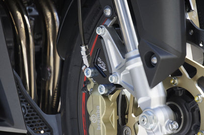 F Caliper Support BLK Brembo 4P/40mm CBR250RR Black Alumite Finish 1 pc.
