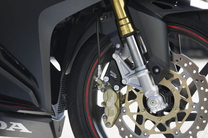 F Caliper Support BLK Brembo 4P/40mm CBR250RR Black Alumite Finish 1 pc.