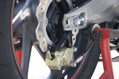 Rキャリパーサポート BLK ブレンボ2P(カニ)用 CBR250RR ブラックアルマイト仕上げ 1個