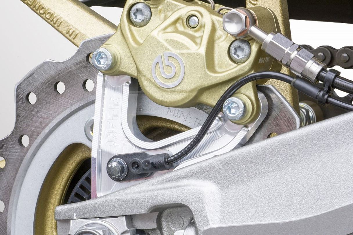 Rキャリパーサポート SIL ブレンボ2P CBR250RR ABS シルバー 1個