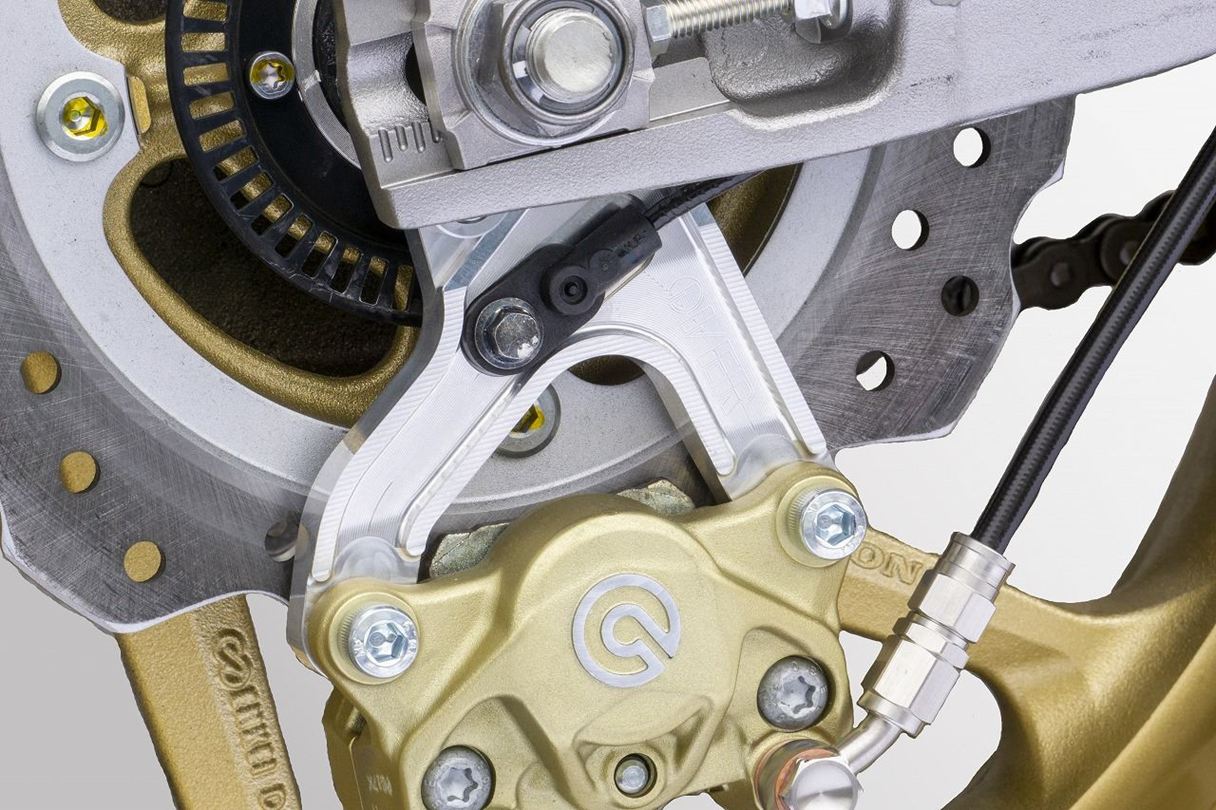Rキャリパーサポート SIL ブレンボ2P CBR250RR ABS シルバー 1個