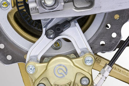 Rキャリパーサポート SIL ブレンボ2P CBR250RR ABS シルバー 1個