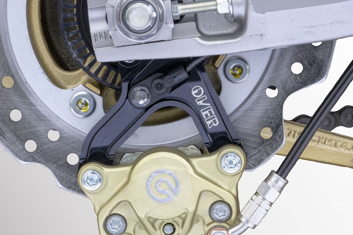 Rキャリパーサポート BLK ブレンボ2P CBR250RR ABS ブラックアルマイト仕上げ 1個