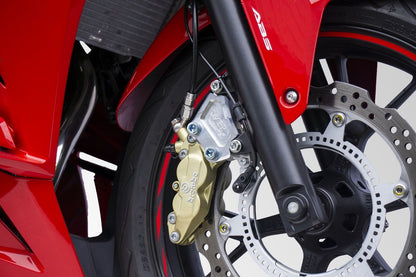 Front Caliper Support, Black, Brembo 4P, CBR400R 16-18/19-21, Black, 1 pc.