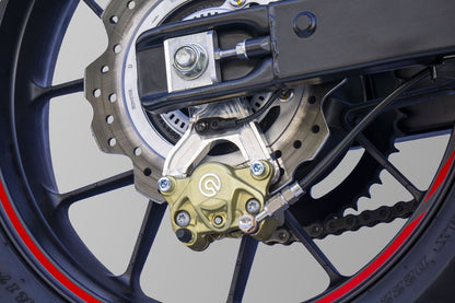 Rキャリパーサポート SIL ブレンボ2P CBR400R 16-18/19-21 シルバー 1個