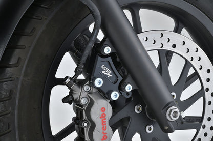 F Caliper Support BLK Brembo 4P Rebel250 Black 1 pc.