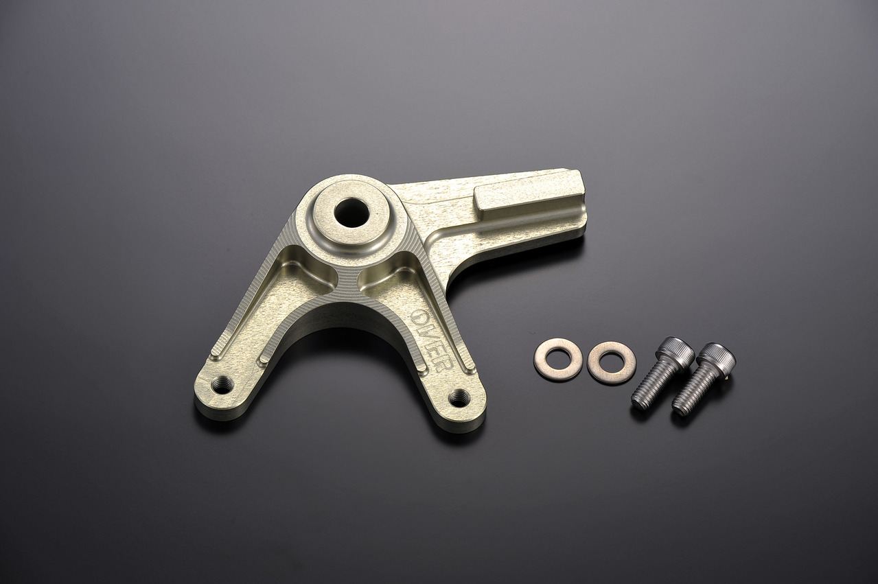 R Caliper Support Brembo 2P Crab/84mm NSF100 Hard Anodized 1 pc.