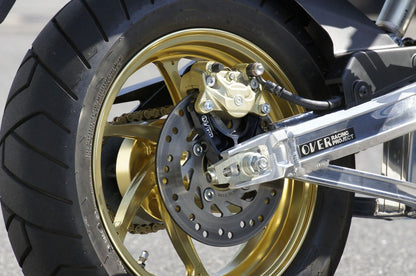 R Caliper Support Brembo 2P Up-Mount GROM 13-24 Black Anodized Finish, 1 pc.