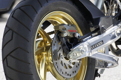 R Caliper Support Brembo 2P Up-Mount GROM 13-24 Black Anodized Finish, 1 pc.