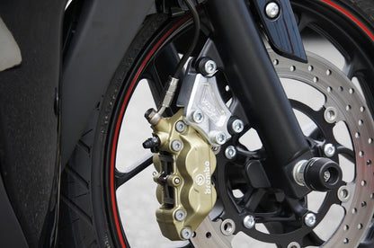 Front Caliper Support Brembo 4P/40mm YZF-R25 Silver Anodized Finish 1 pc.