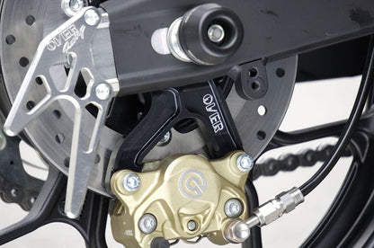 R Caliper Support Black for Brembo 2P (Crab) YZF-R25/MT-25 Black Anodized Finish 1 pc.