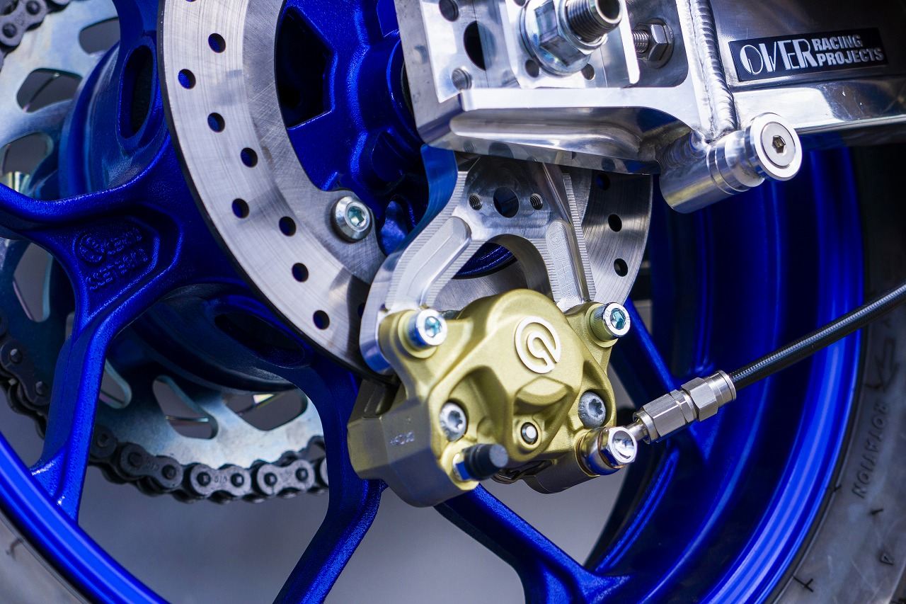 Rear Caliper Support for Brembo 2-Piston (Crab) Caliper YZF-R25 19-21/YZF-R3 19-21 Silver 1pc