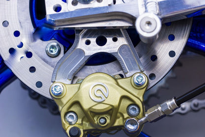 Rear Caliper Support for Brembo 2-Piston (Crab) Caliper YZF-R25 19-21/YZF-R3 19-21 Silver 1pc
