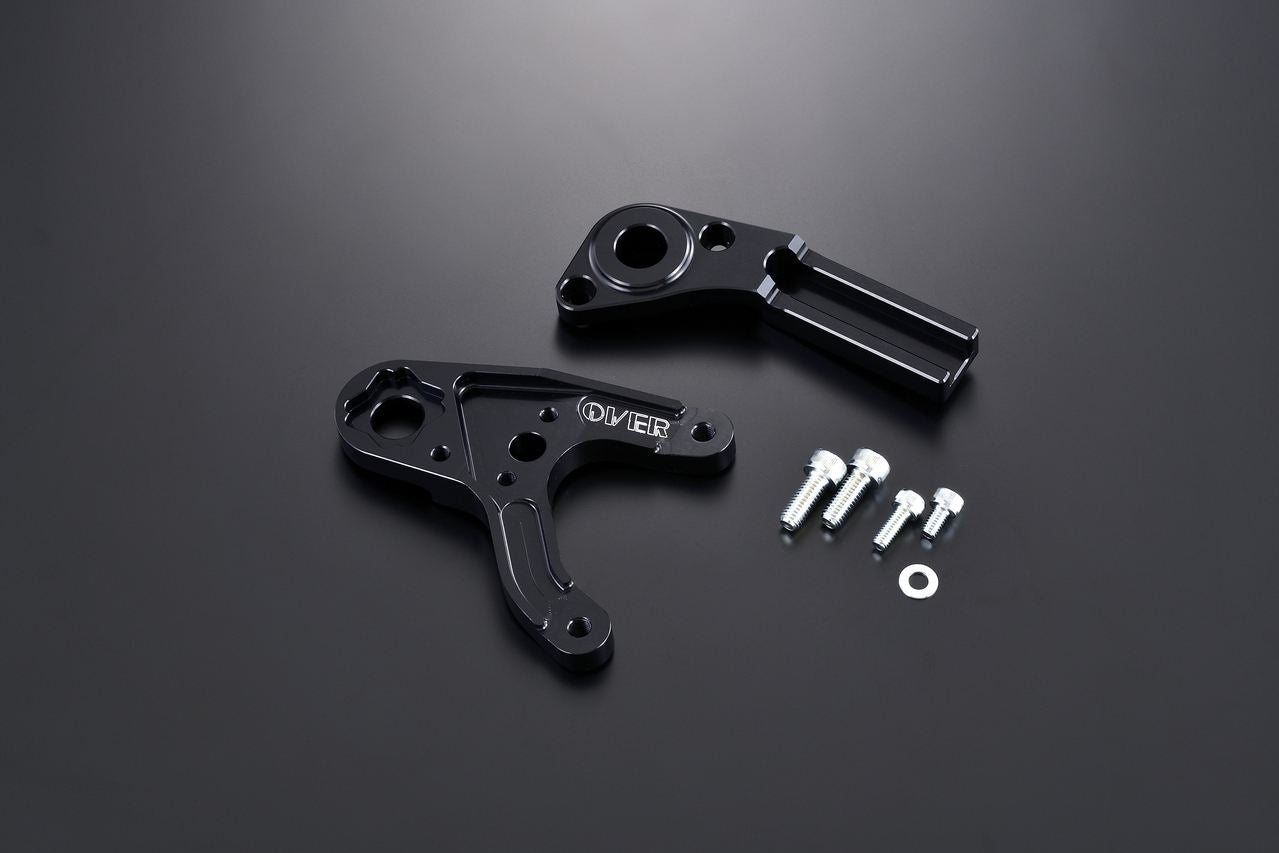 Rキャリパーサポート ブレンボ2P(カニ)用 YZF-R25 19-21/YZF-R3 19-21 ブラック 1個