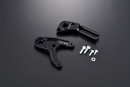 Rキャリパーサポート ブレンボ2P(カニ)用 YZF-R25 19-21/YZF-R3 19-21 ブラック 1個