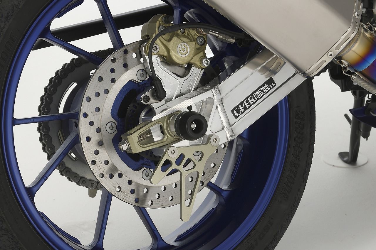 R Caliper Support SIL Brembo 2P MT-09 17-20 Silver 1 pc.