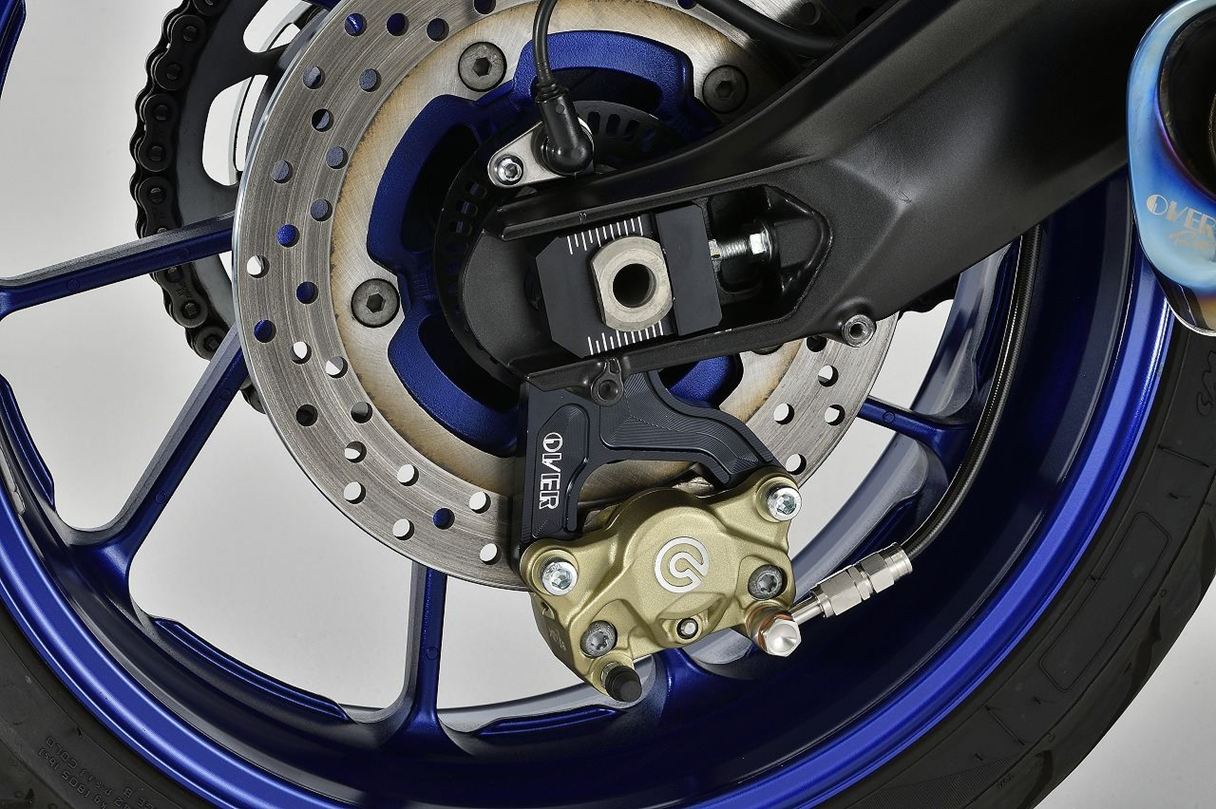 R Caliper Support BLK Brembo 2P MT-09 17-20 Black 1pc.